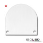 ISO113190 / Endkappe EC46 Alu weiß RAL 9010 für SURF/DIVE24 FLAT mit COVER13, 2 STK, inkl. Schraube / 9009377049545