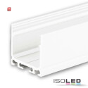 ISO113192 / LED Aufbauprofil SURF24 Aluminium pulverbeschichtet weiß RAL 9010, 200cm / 9009377049583