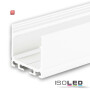 ISO113192 / LED Aufbauprofil SURF24 Aluminium pulverbeschichtet weiß RAL 9010, 200cm / 9009377049583