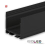 ISO113193 / LED Aufbauprofil SURF24 Aluminium schwarz eloxiert RAL 9005, 200cm / 9009377049606