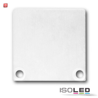 ISO113194 / Endkappe EC47 Alu weiß RAL 9010 für SURF/DIVE24 mit COVER10, 2 STK, inkl. Schrauben / 9009377049620