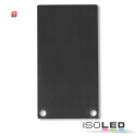 ISO113199 / Endkappe EC49 Alu schwarz RAL 9005 für...