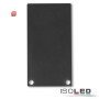 ISO113199 / Endkappe EC49 Alu schwarz RAL 9005 für SURF/DIVE24 mit COVER12, 2 STK, inkl. Schrauben / 9009377049736