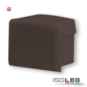 ISO113210 / Endkappe EC4B schwarz für Profil SURF12,...