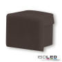 ISO113210 / Endkappe EC4B schwarz für Profil SURF12, 1 STK / 9009377049958