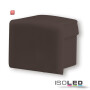 ISO113210 / Endkappe EC4B schwarz für Profil SURF12, 1 STK / 9009377049958