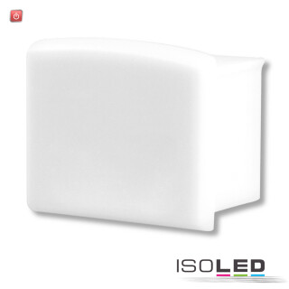ISO113212 / Endkappe EC10W weiß für Profil SURF12 BORDERLESS, 1 STK / 9009377049996