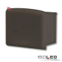ISO113213 / Endkappe EC10B schwarz für Profil SURF12 BORDERLESS, 1 STK / 9009377050015