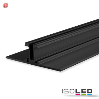 ISO113608 / LED Leuchtenprofil 2SIDE Aluminium schwarz eloxiert, 200cm / 9009377060045