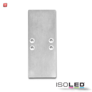 ISO113610 / Endkappe EC66 Aluminium für Profil  2SIDE, 2 STK, inkl. Schrauben / 9009377060090