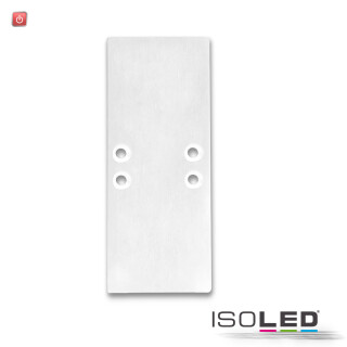 ISO113611 / Endkappe EC66 Aluminium weiß RAL9010 für Profil  2SIDE, 2 STK, inkl. Schrauben / 9009377060113
