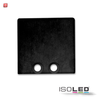 ISO113613 / Endkappe EC 58B schwarz für Profil SURF16, 2 STK, inkl. Schrauben / 9009377060151