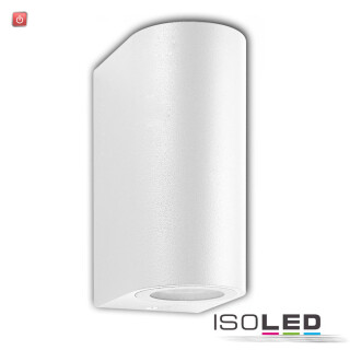 ISO113295 / Wandleuchte Siara Up&Down 2xGU10, IP54, weiß, exkl. Leuchtmittel / 9009377051777