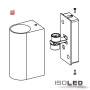 ISO113295 / Wandleuchte Siara Up&Down 2xGU10, IP54, weiß, exkl. Leuchtmittel / 9009377051777