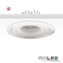 ISO113304 / LED Einbaustrahler SUNSET mit variabler Tiefe, weiß, 9W, 45°, 2000-2800K, Dimm-to-warm / 9009377051951