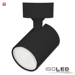 ISO114097 / Wand-/Deckenleuchte GU10 Single, IP20, schwarz, exkl. Leuchtmittel / 9009377071249