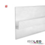 ISO114105 / LED Trockenbauprofil Schattenfuge 40, weiß RAL 9010 200cm / 9009377071485