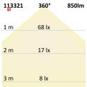 ISO113321 / E27 T45 8W warmweiß, 360°, dimmbar / 9009377052569