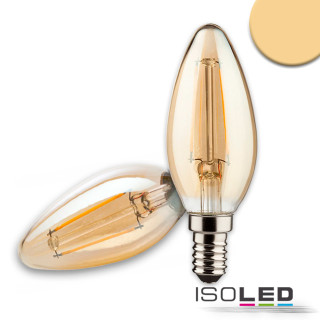 ISO113324 / E14 Vintage Line LED Kerze 4W ultrawarmweiß, dimmbar / 9009377052637
