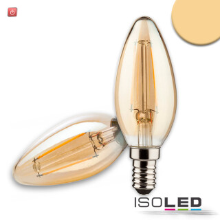 ISO113324 / E14 Vintage Line LED Kerze 4W ultrawarmweiß, dimmbar / 9009377052637