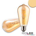 ISO113325 / E27 Vintage Line LED ST64 Birne 8W ultrawarmweiß, dimmbar / 9009377052651