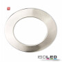 ISO113337 / Cover Aluminium rund chrom matt für Einbaustrahler Sys-90 / 9009377052941