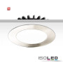 ISO113337 / Cover Aluminium rund chrom matt für Einbaustrahler Sys-90 / 9009377052941