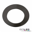ISO113338 / Cover Aluminium rund schwarz für Einbaustrahler Sys-90 / 9009377052958