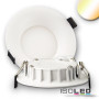 ISO112941 / LED Downlight, 8W, ultraflach, ColorSwitch 2600K|3100K|4000K, dimmbar / 9009377043437