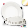 ISO112942 / LED Downlight, 15W, ultraflach, ColorSwitch 2600K|3100K|4000K, dimmbar / 9009377043468