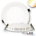 ISO112943 / LED Downlight, 24W, ultraflach, ColorSwitch 2600K|3100K|4000K, dimmbar / 9009377043482