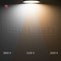 ISO112943 / LED Downlight, 24W, ultraflach, ColorSwitch...