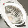 ISO112971 / GU10 LED Strahler 6W GLAS-COB, 70°, neutralweiß, dimmbar / 9009377043833