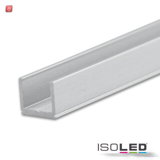 ISO113634 / LED Aufbauprofil SURF6 Aluminium eloxiert, 200cm / 9009377060571