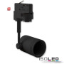 ISO113045 / 3-PH Schienen-Adapter für GU10-Spots, schwarz / 9009377045523