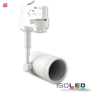 ISO113046 / 3-PH Schienen-Adapter für GU10-Spots, weiß / 9009377045547