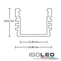 ISO113080 / LED Aufbauprofil SURF12 Aluminium pulverbeschichtet weiß RAL 9010, 200cm / 9009377047114