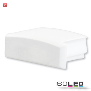 ISO113083 / Endkappe EC1W weiß für Profil SURF12 FLAT, 1 STK / 9009377047176