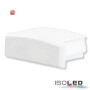 ISO113083 / Endkappe EC1W weiß für Profil SURF12 FLAT, 1 STK / 9009377047176