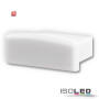 ISO113085 / Endkappe EC35W weiß für Profil SURF12 BORDERLESS FLAT in Verbindung mit COVER3, 1 STK / 9009377047213