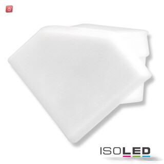 ISO113089 / Endkappe EC41W weiß für Profil CORNER11, 1 STK / 9009377047299