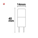 ISO113369 / G4 LED, 2W, neutralweiß / 9009377053306
