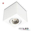 ISO113124 / Deckenaufbauleuchte eckig für GU10/MR16,...