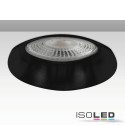 ISO113126 / Einbaurahmen Slim rund für GU10/MR16, Alu schwarz / 9009377048210