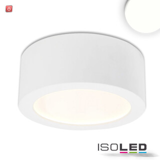 ISO113131 / LED Aufbauleuchte LUNA 8W, weiß, indirektes Licht, neutralweiß / 9009377048364