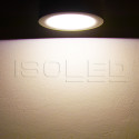 ISO113132 / LED Aufbauleuchte LUNA 12W, weiß, indirektes Licht, warmweiß / 9009377048371