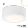 ISO113133 / LED Aufbauleuchte LUNA 15W, weiß, indirektes Licht, neutralweiß / 9009377048395
