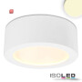 ISO113134 / LED Aufbauleuchte LUNA 18W, weiß, indirektes Licht, warmweiß / 9009377048418