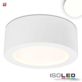 ISO113135 / LED Aufbauleuchte LUNA 18W, weiß, indirektes Licht, neutralweiß / 9009377048432