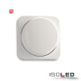 ISO112493 / Sys-One single color 1 Zone Einbau-Drehknopf-Fernbedienung rahmenlos mit Batterie / 9009377034015